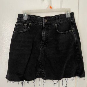 BDG Urban Outfitters Denim Skirt Black Wash Size M